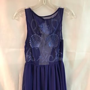 Blessed are the meek etheral dress.